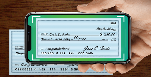Mobile Check Deposit using your smartphone