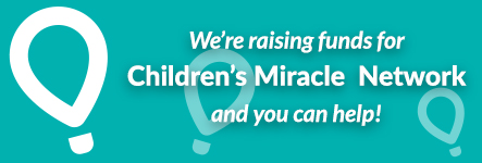 We're raising funds for Children's Miracle Network and you can help!